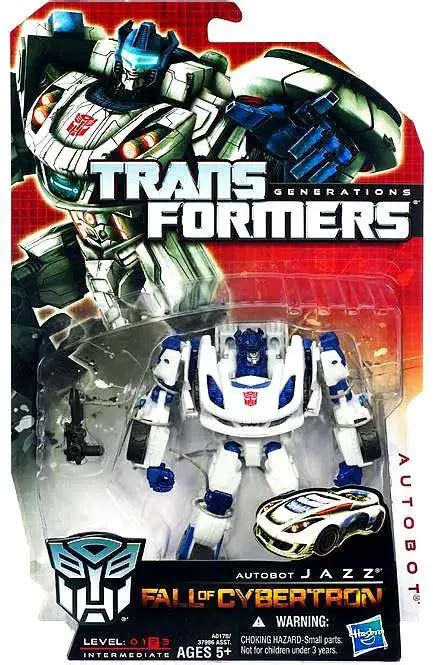 Transformers Generations Fall of Cybertron Autobot Jazz Deluxe Action Figure Hasbro - ToyWiz