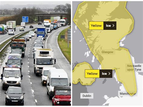 Edinburgh weather: Advice for drivers and pedestrians as yellow weather warning for ICE issued ...