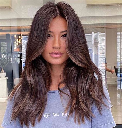 Indulge in Deliciousness with Chocolate and Caramel Balayage Hair - Get ...