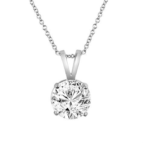 DIAMOND SOLITAIRE PENDANT .50CT - Beard's Diamonds