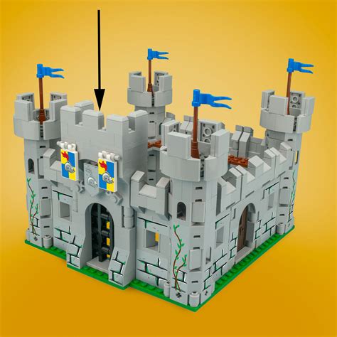 Castle Gate - Custom LEGO Castle Modular Building Set – The Brick Show Shop