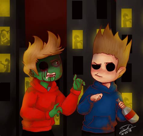 Speedpaint–Tom y Zombie Tord||Eddsworld|| Mema Moreno - Illustrations ART street