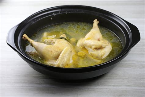 Double Boiled Ginko Nut Chicken - Yan Can Cook