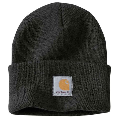 Carhartt Knit Cuff Beanie in Black | A18-BLK BLACK – Glik's