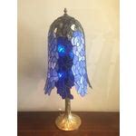 Somers Stained Glass Lamp | Chairish