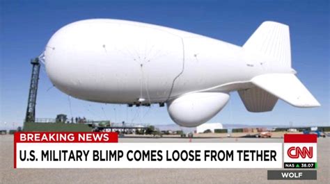 Best Twitter Reactions To Escaped Military Blimp