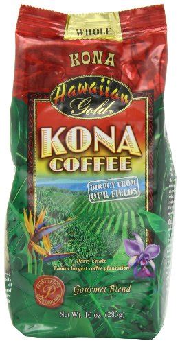 Kona Hawaiian Gold Kona Coffee, Gourmet Blend Ground Coffee, 10 Ounce - Buy Online in UAE ...