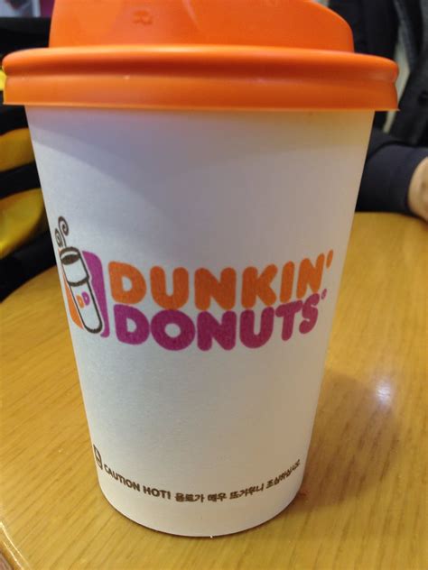 Ulsan railway station - Dunkin' Donuts' coffee cup | Flickr