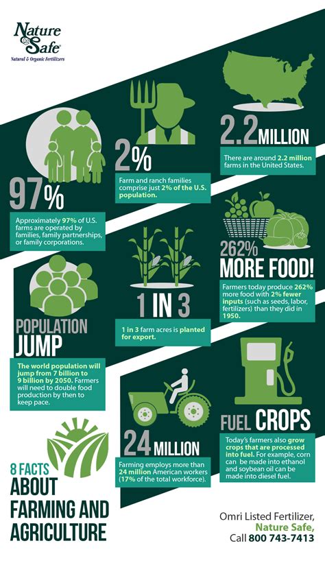 8 Facts About Farming and Agriculture | Shared Info Graphics