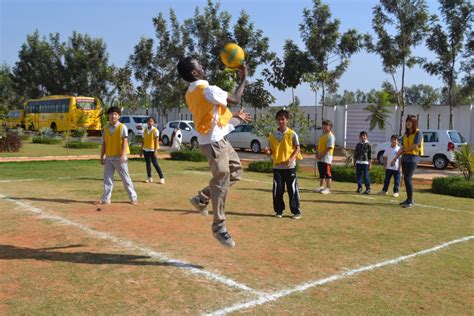 Throw Ball Challenge - Candor International School