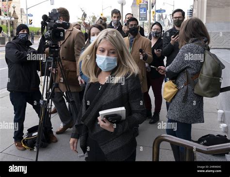 Conservative MP Michelle Rempel Garner arrives for caucus, in Ottawa ...