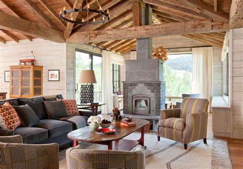 17 Stunning Rustic Living Room Interior Designs For Your Mountain Cabin