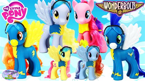 My Little Pony Wonderbolts Collection Derpy Spitfire Soarin MLP Surprise Egg and Toy Collector ...