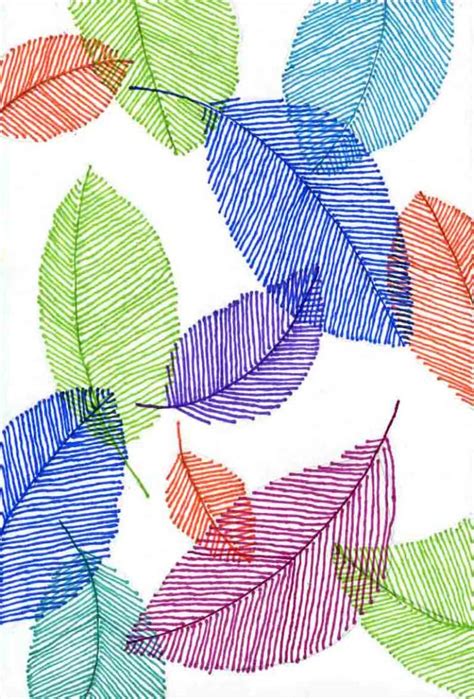 Easy Leaf Line Art Project Tutorial