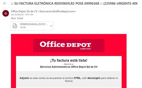 Arriba 97+ imagen correo de office depot para imprimir - Abzlocal.mx