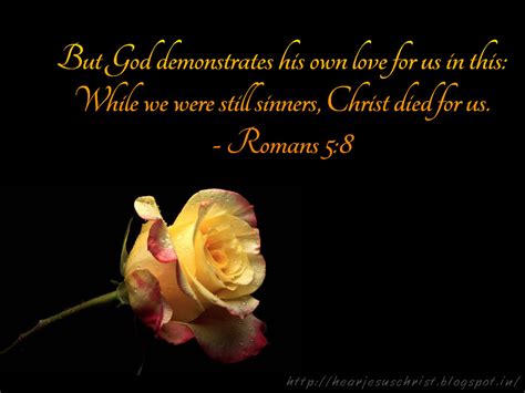 Christian Wallpapers: Bible verse Wallpaper - Romans 5:8