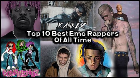 Top 10 Best Emo Rappers of All Time - YouTube