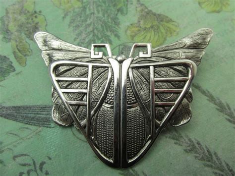 Art Deco Scarab Pin Art Art Deco brooch Vintage brooc… - Gem