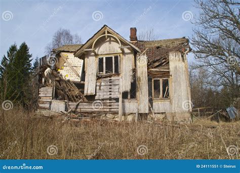 Dilapidated houses. stock image. Image of agriculture - 24111551