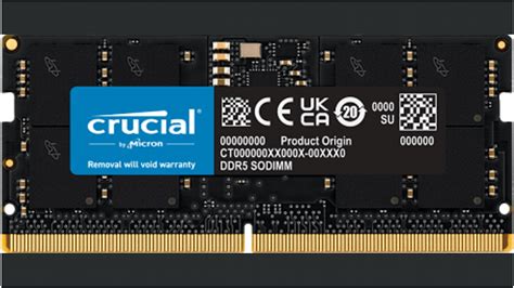 CT16G52C42S5 | Crucial 16 GB DDR5 Desktop RAM, 5200Mbit/s, UDIMM, 1.1V | RS