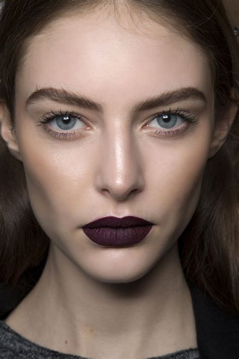 Fall Beauty | Goth Makeup How-To | Dark black / berry lipstick look Vampire Makeup, Goth Makeup ...