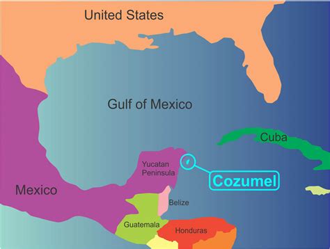 Map Mexico Cozumel – Get Map Update