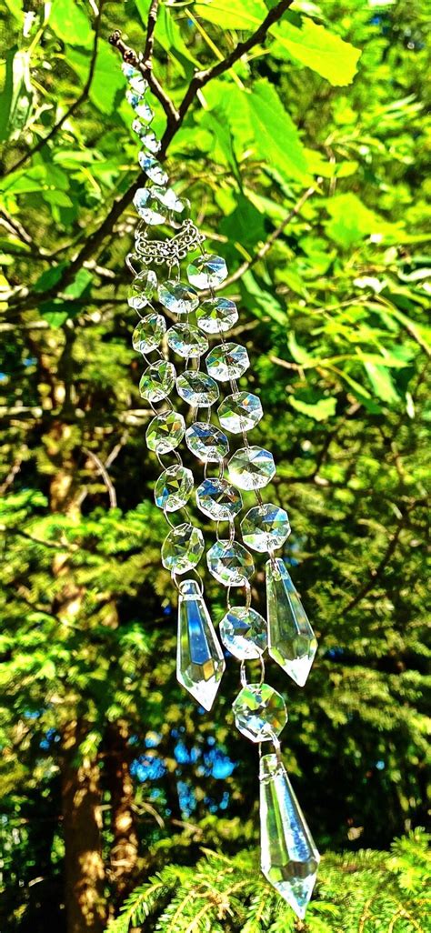 Crystal Sun Catcher Crystal Sun Catcher Hanging Prisms - Etsy