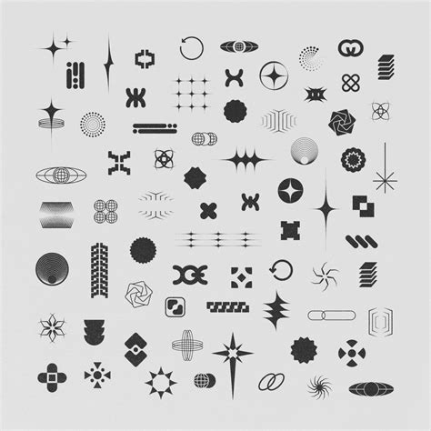 Vector Shape Pack 04 | Texture graphic design, Vector shapes, Graphic design posters