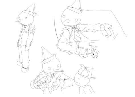 sketches of jack in the box mascot by icicle42 on Newgrounds