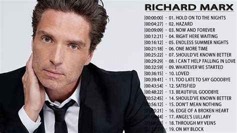 Richard Marx Greatest Hits || Richard Marx Songs Collection | Richard ...