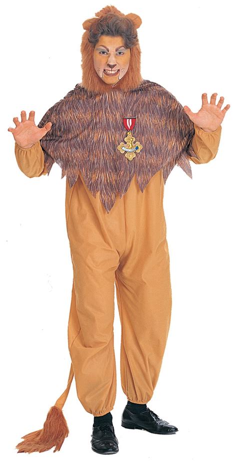 The Wizard of Oz Cowardly Lion Adult Costume - PartyBell.com