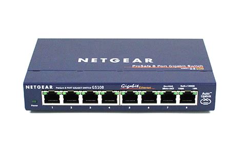 NETGEAR GS108 8-Port Unmanaged Gigabit Switch Review (GS108NA)