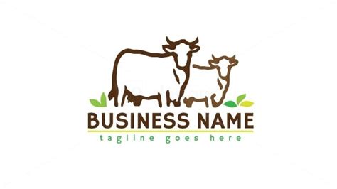 Cow logo — Ready-made Logo Designs | 99designs | Farm logo design, Farm logo, Cow logo