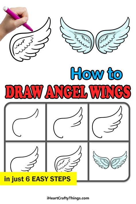 Angel Wings Drawings