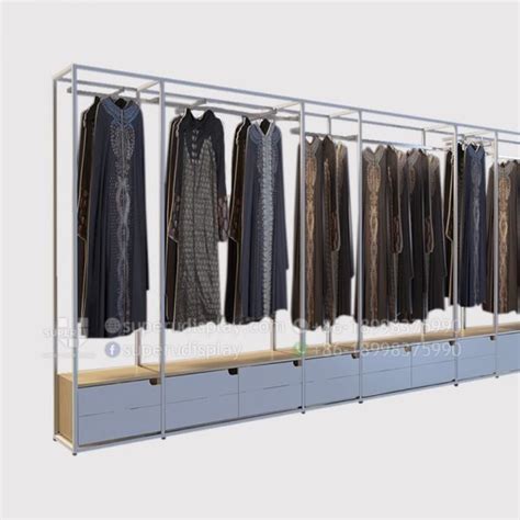 Custom Retail Wall Display Stand Rack for Ladies Clothing Manufacturer Supplier