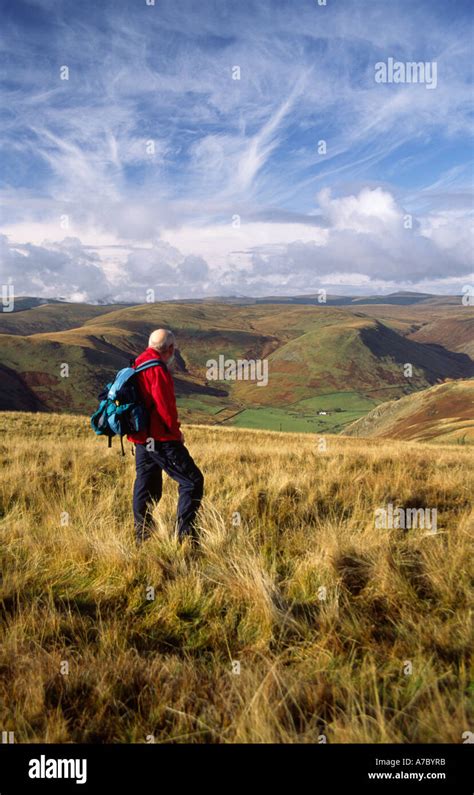 Hill walking Scotland Stock Photo - Alamy