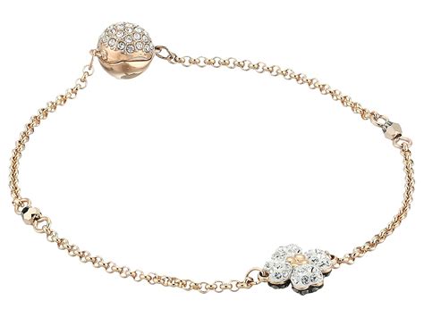 Swarovski Remix Collection Clover Bracelet in Metallic - Lyst