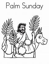 Palm Sunday Coloring Pages  Best For Kids sketch template