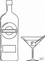 Martini coloring Page  Free Printable Coloring Pages sketch template