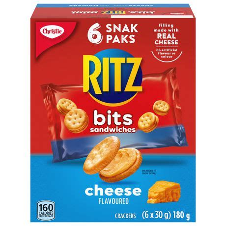 Ritz Sandwiches Cheese Crackers Snack Pack | Walmart.ca