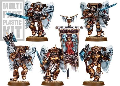 Sanguinary Guard | Warhammer, Warhammer 40k artwork, Warhammer 40k blood angels