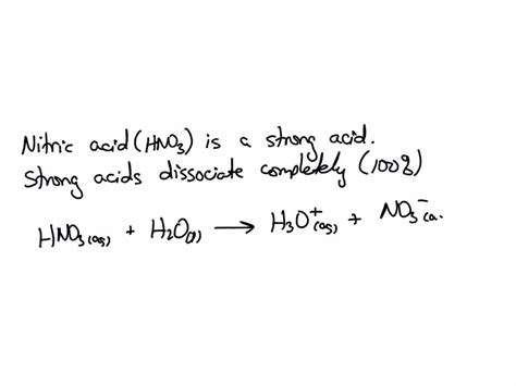 SOLVED: 1) A solution of nitric acid has [HNO3] = 4.8×10-2 M. What is the pH of this solution? 2 ...