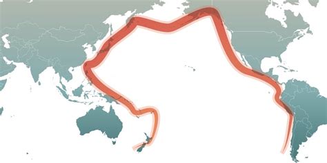 Cinturón de fuego del Pacífico - Qué es y características