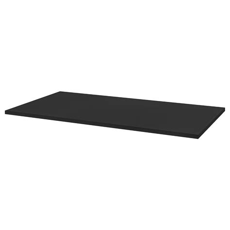 IDÅSEN table top, black, 160x80 cm - IKEA