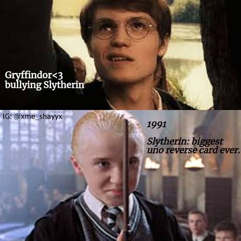 Gryffindor Vs. Slytherin