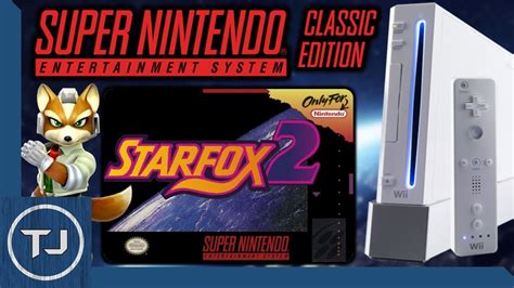 SNES Classic Edition Star Fox 2 Rom Running On Nintendo Wii - YouTube