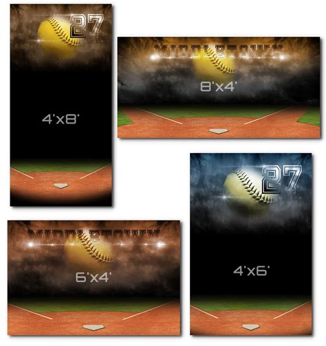 Softball Banners Templates