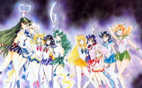 Download “The courageous Sailor Moon Crystal” Wallpaper | Wallpapers.com