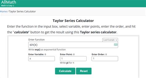 Taylor series: Its definition, formula, and how calculate it? | Aiforkids