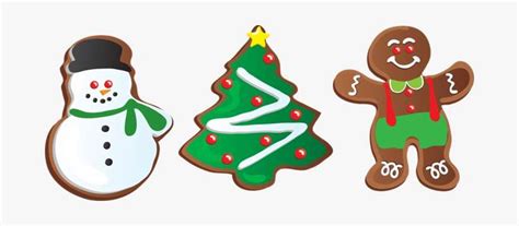 Christmas Cookies Transparent Background 12 PNG Ginger Cookies Clip Art ...